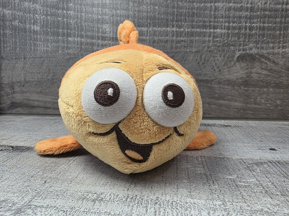 JAAG Goldfish Orange and Yellow Soft Stuffed Animal Nautical Plush Fish 8” g44